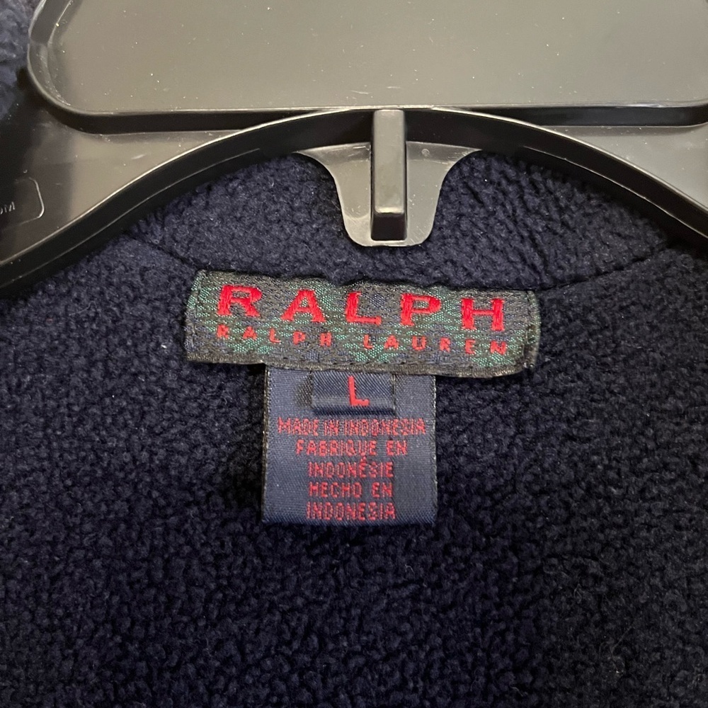 RALPH Ralph Lauren Red Fleece-Lined Vest - Women’s Large - Picture 3 of 14